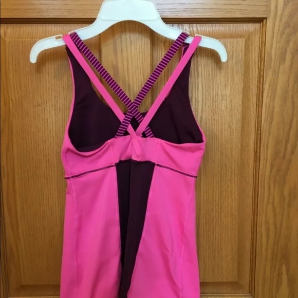 Lululemon Pink Athletic Tank Top - Picture 3 of 3